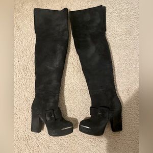 Free People Sixtyseven boots Black suede 38